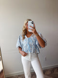 Stillwater Floral Top