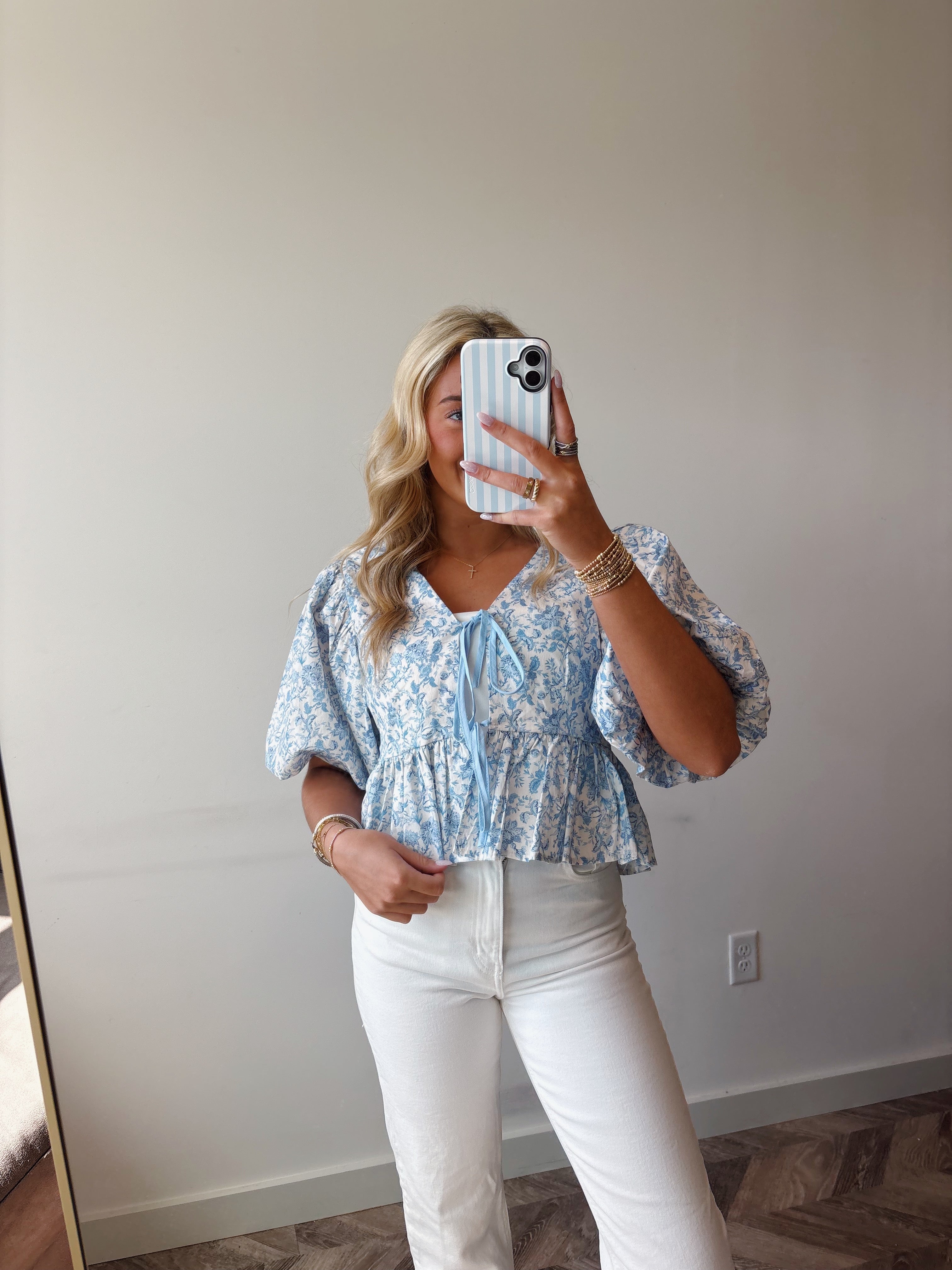 Stillwater Floral Top