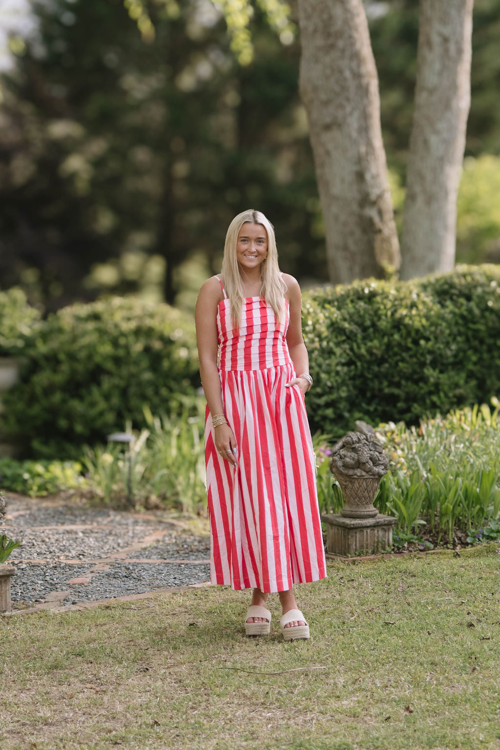 Addison Stripe Maxi